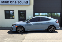 2019 Honda Civic Hatch with window tint